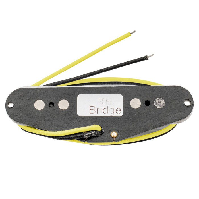 Wilkinson M Series ヴィンテージトーン アルニコ5 ブリッジ スタッガードシングルコイルピックアップ Stratストラトエレキギター用 ブラック