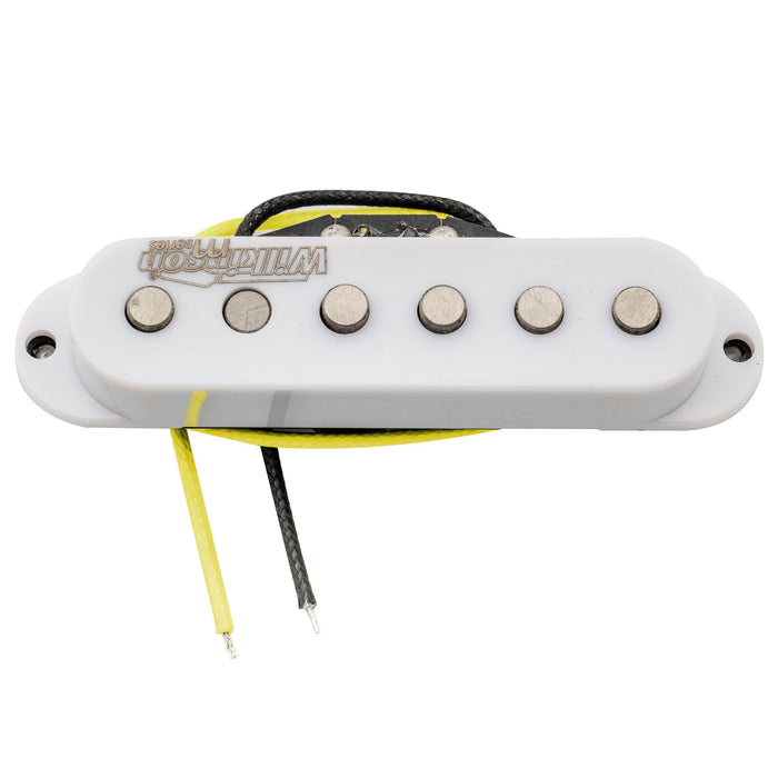 Wilkinson M Series ヴィンテージトーン アルニコ5 ブリッジ スタッガードシングルコイルピックアップ Stratストラトエレキギター用 ブラック