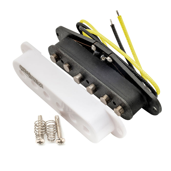 Wilkinson M Series ヴィンテージトーン アルニコ5 ブリッジ スタッガードシングルコイルピックアップ Stratストラトエレキギター用 ブラック