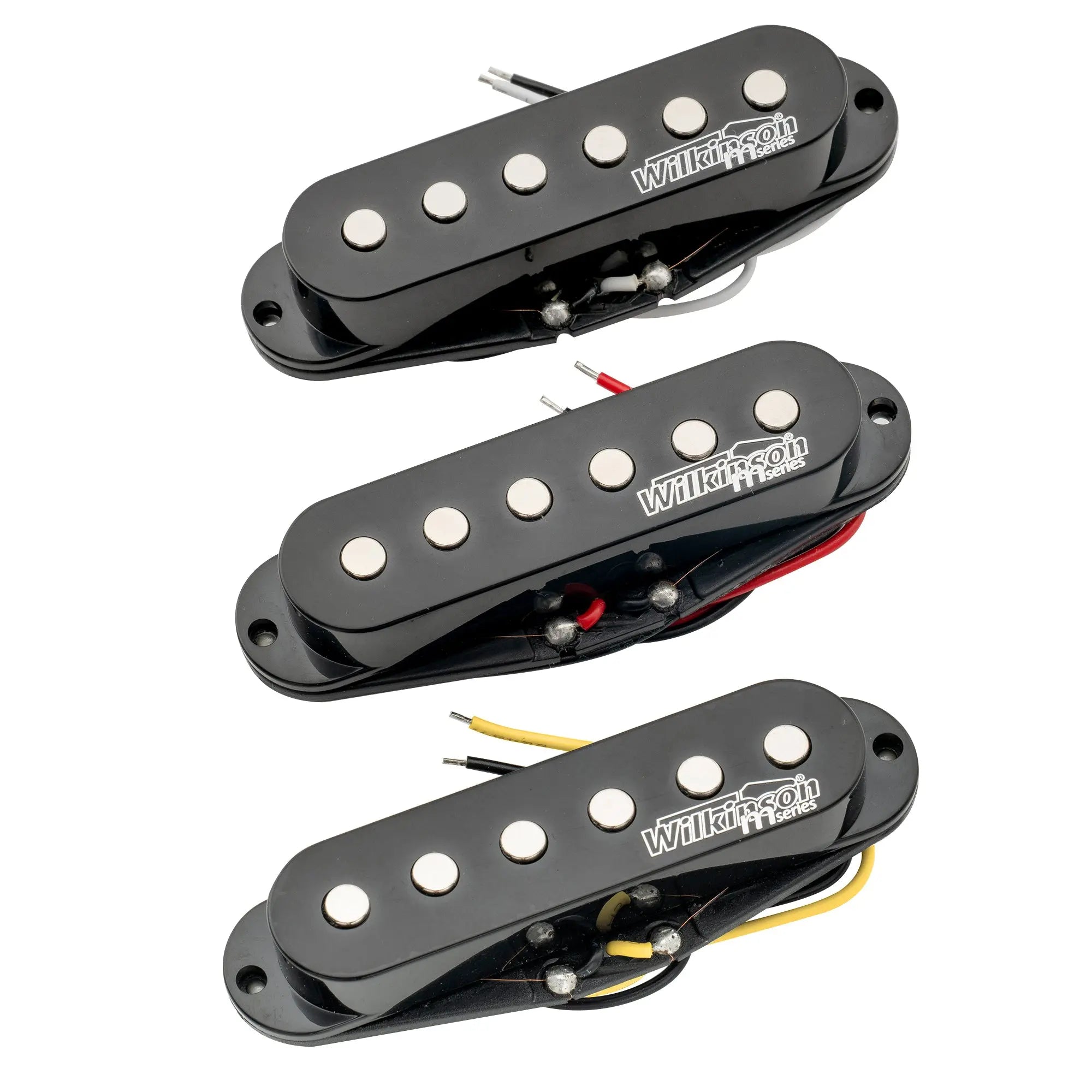 wilkinson m series high output ceramic st single coil pickups set for strat style electric guitar mx1507bkmx1508bkmx1509bk