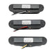 Part of wilkinson m series high output ceramic st single coil pickups set for strat style electric guitar mx1507bkmx1508bkmx1509bk