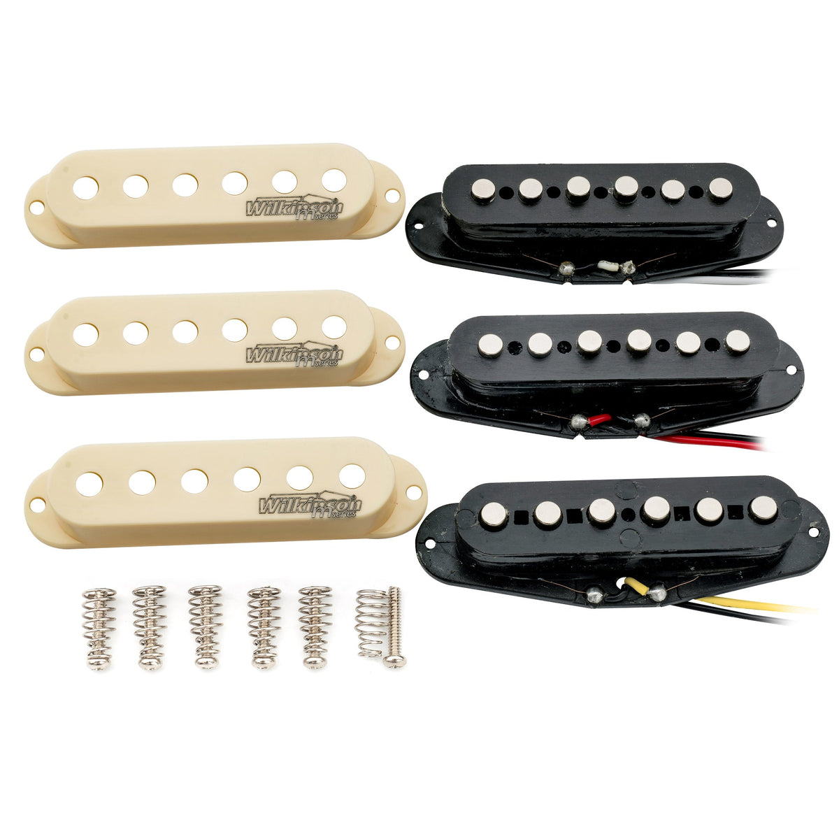 Wilkinson M-Serie Hochleistungs-Keramik ST-Einring-Pickups-Set für Strat-Stil E-Gitarre 