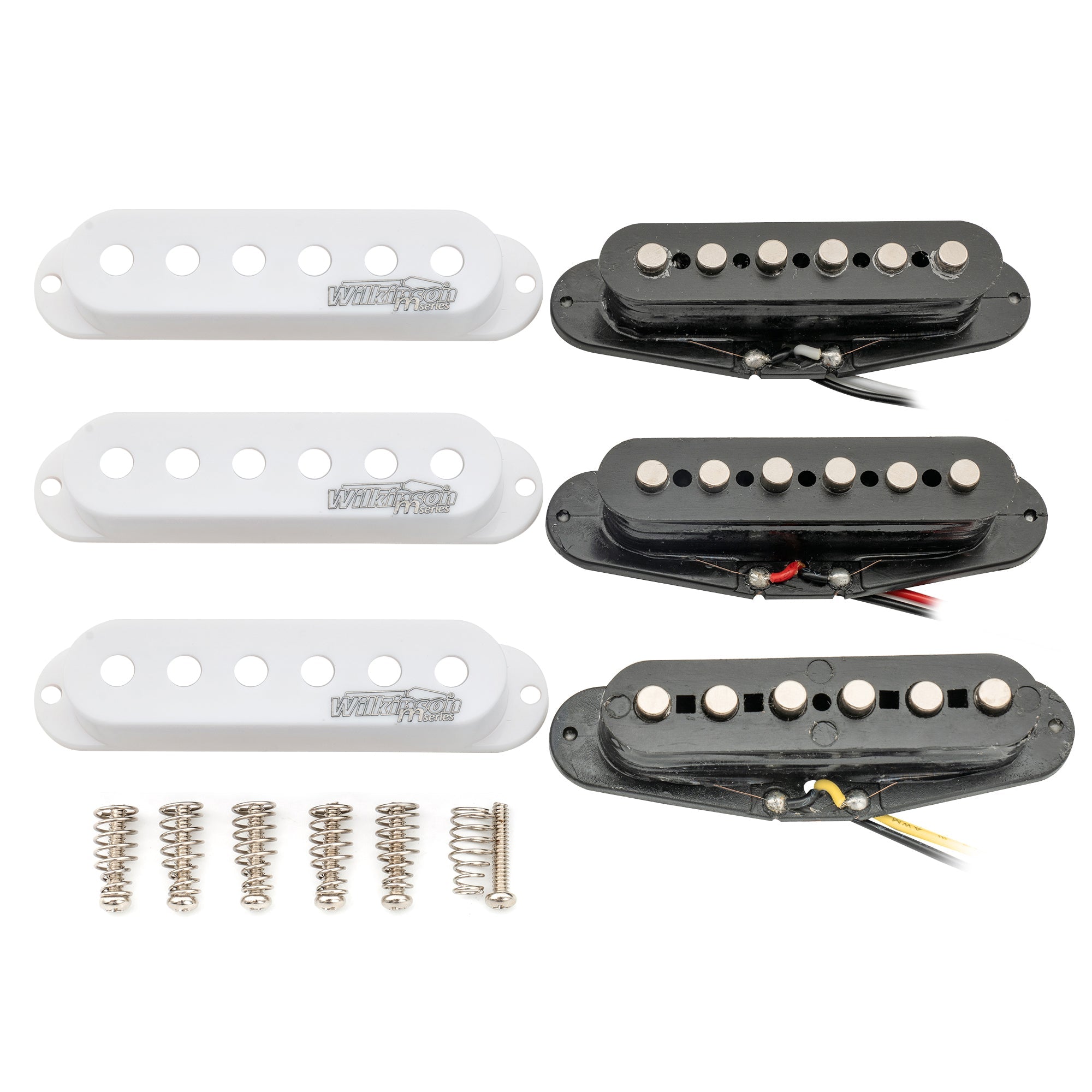 Wilkinson M-Serie Hochleistungs-Keramik ST-Einring-Pickups-Set für Strat-Stil E-Gitarre 