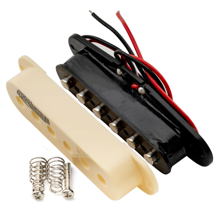 Wilkinson M-Serie Hochleistungs-Keramik ST Einring-Mittel-Pickup für Strat-Stil E-Gitarre 