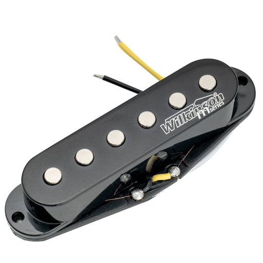 wilkinson m series high output ceramic st single coil bridge pickup for strat style electric guitar mx1509bk