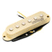 wilkinson m series high output ceramic st single coil bridge pickup for strat style electric guitar mx1509bk, mint ivory color