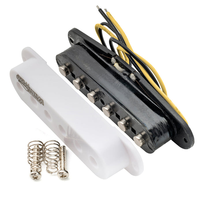 Wilkinson M-Serie Hochleistungs-Keramik ST Einring-Brückenaufnahme für Strat-Stil E-Gitarre 