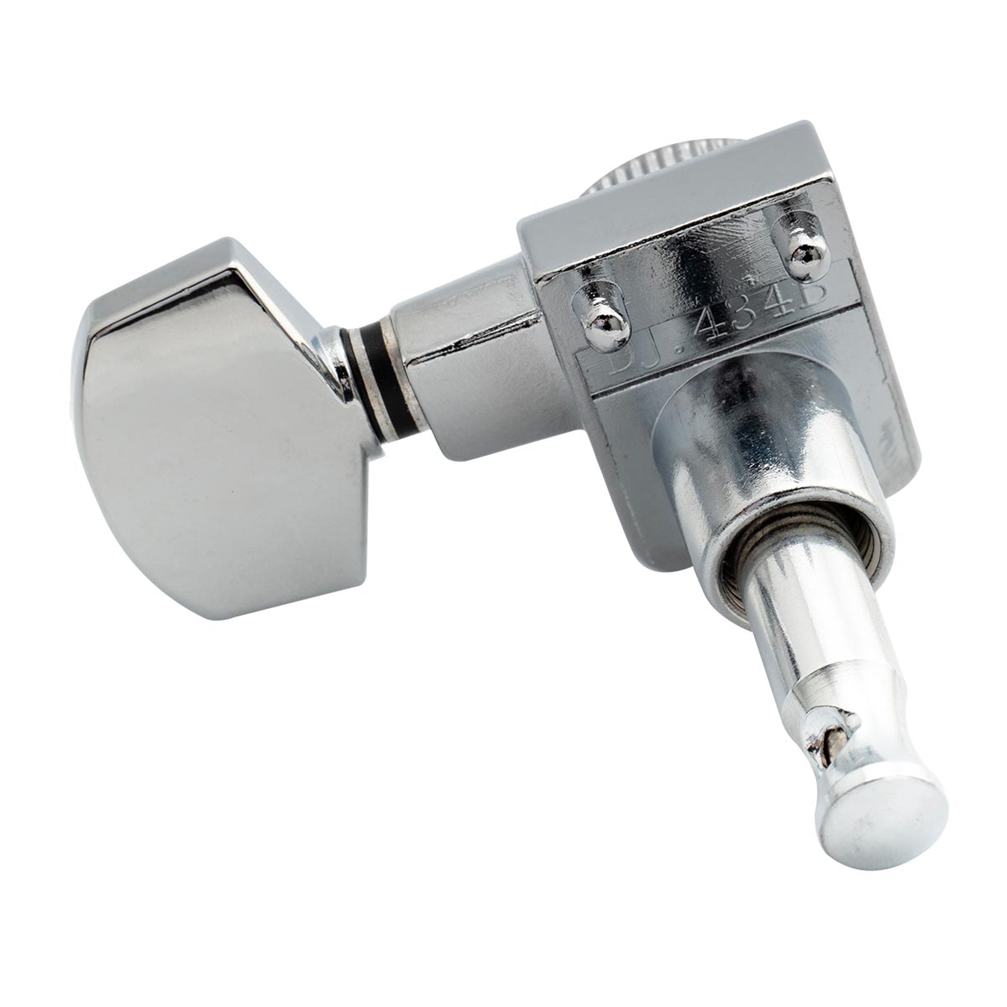 Musiclily Pro R15T-01 mécaniques de verrouillage pour guitare à 6 lignes, 2 broches, clés d'accordage, set pour guitare de style Fender Strat/Tele