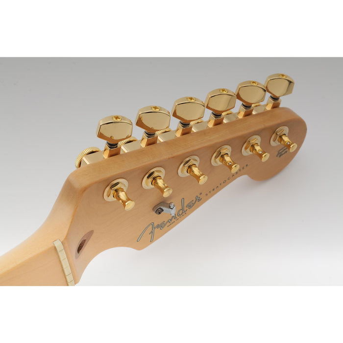 Musiclily Pro R15T Singolo Lato Basso Rapporto 16:1 Testa Macchina Bloccante Sigillata Completamente con 2 Pin e Pulsante Esagonale per Chitarra Elettrica Stile Fender Strat Tele