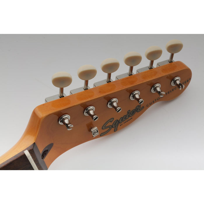 Musiclily Pro R15J ヴィンテージギターペグ スプリットシャフト 6インライン マシンヘッド チューニングペグキーセット Squier Classic Vibe/Fender Strat/Teleスタイル用