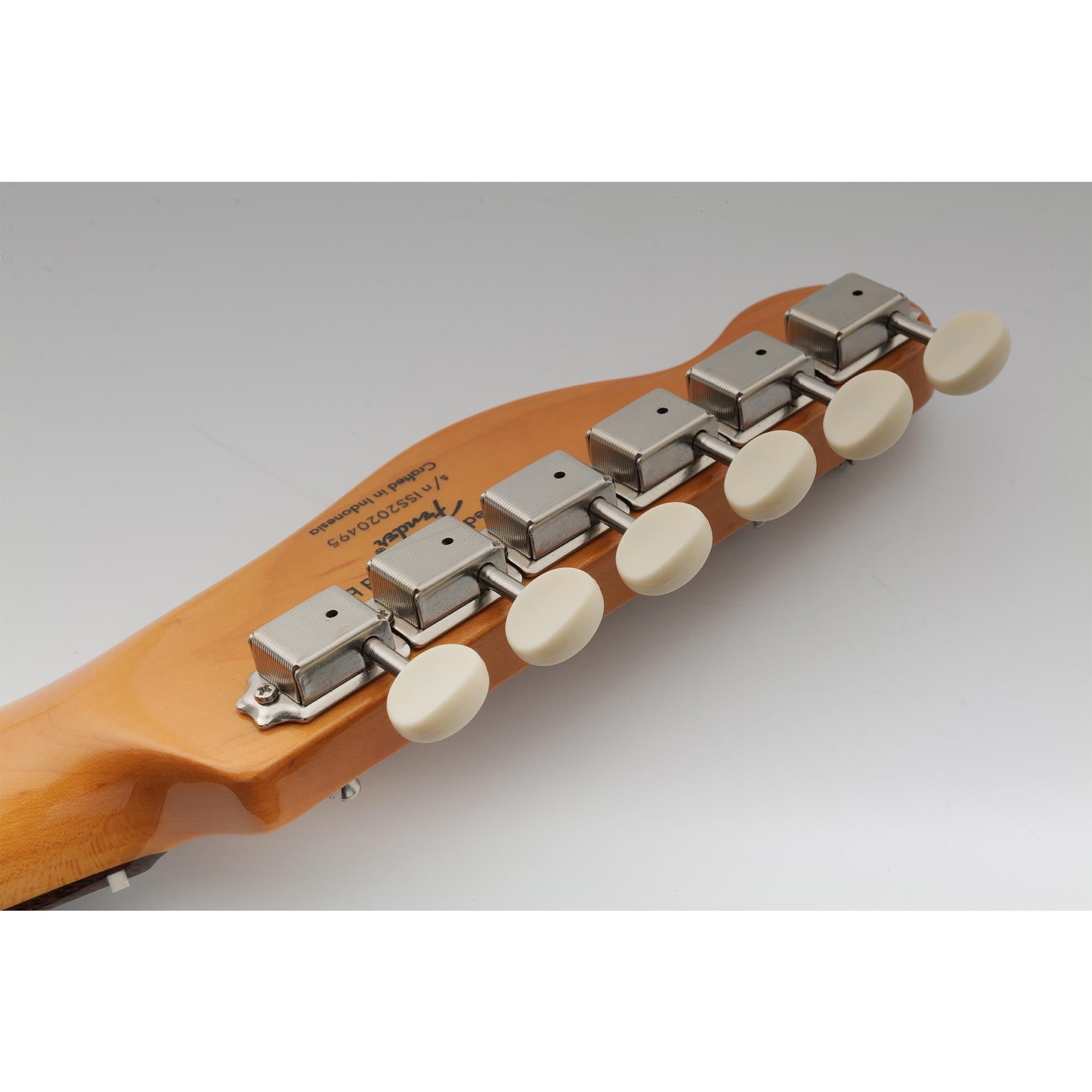 Musiclily Pro R15J-13 Vintage Guitar Tuners Split Shaft 6 in Line Machine Heads Tuning Pegs Keys Set for Squier Classic Vibe Fender Strat/Tele Style