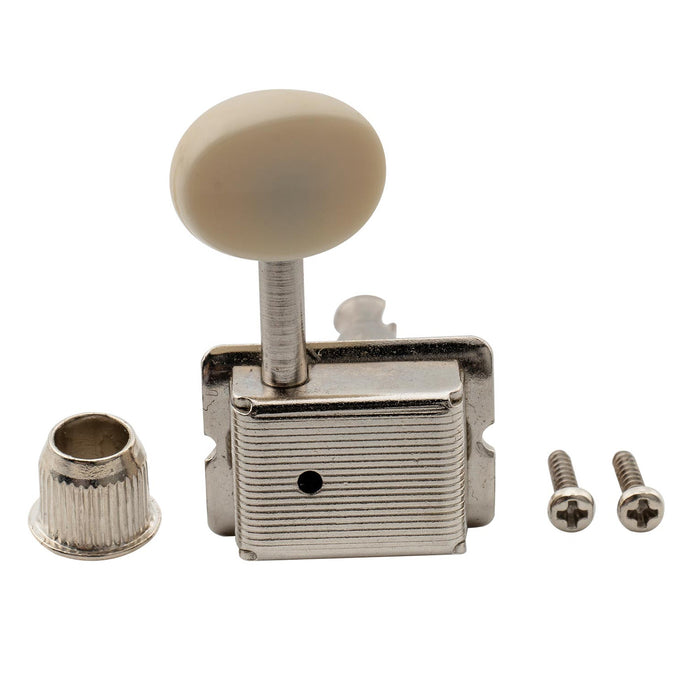 Musiclily Pro R15J ヴィンテージギターペグ スプリットシャフト 6インライン マシンヘッド チューニングペグキーセット Squier Classic Vibe/Fender Strat/Teleスタイル用