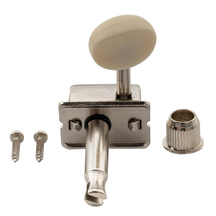 Musiclily Pro R15J ヴィンテージギターペグ スプリットシャフト 6インライン マシンヘッド チューニングペグキーセット Squier Classic Vibe/Fender Strat/Teleスタイル用