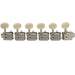 musiclily pro vintage guitar tuners split shaft 6 in line machine heads tuning pegs keys set for squier classic vibe fender strat tele style mx1514p, mint ivory color