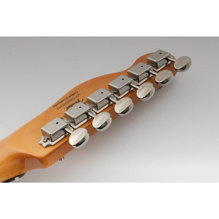 Musiclily Pro R15J ヴィンテージギターペグ スプリットシャフト 6インライン マシンヘッド チューニングペグキーセット Squier Classic Vibe/Fender Strat/Teleスタイル用