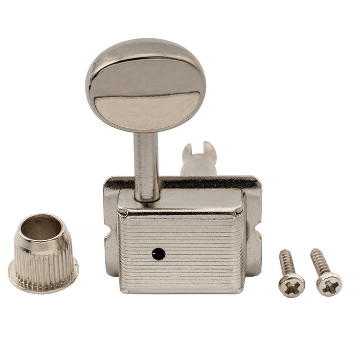 Musiclily Pro R15J ヴィンテージギターペグ スプリットシャフト 6インライン マシンヘッド チューニングペグキーセット Squier Classic Vibe/Fender Strat/Teleスタイル用