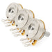 Part of cts 450 a250kx2 b250k pots short split shaft 1 4 inch 10 audio linear taper potentiometers for electric guitar bass set of mx1515 2mx1516