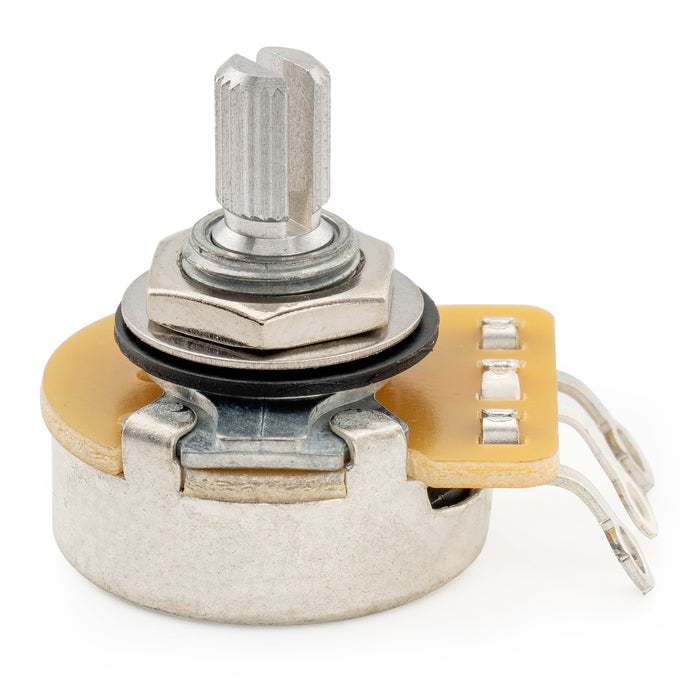cts 450 a250kx2 b250k pots short split shaft 1 4 inch 10 audio linear taper potentiometers for electric guitar bass set of mx1515 2mx1516 details
