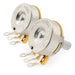 Part of cts 450 a250k b250k pots short split shaft 1 4 inch 10 audio linear taper potentiometers for electric guitar bass set of mx1515mx1516