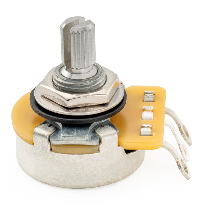 CTS 450 B250K Pot Short Split Shaft 1/4 Inch 10% Linear Taper Potentiometer for Electric Guitar Bass