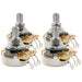 cts 450 a500k pot standard split shaft 3 8 inch 10 audio taper potentiometer for electric guitar bass mx1517, 4 pcs
