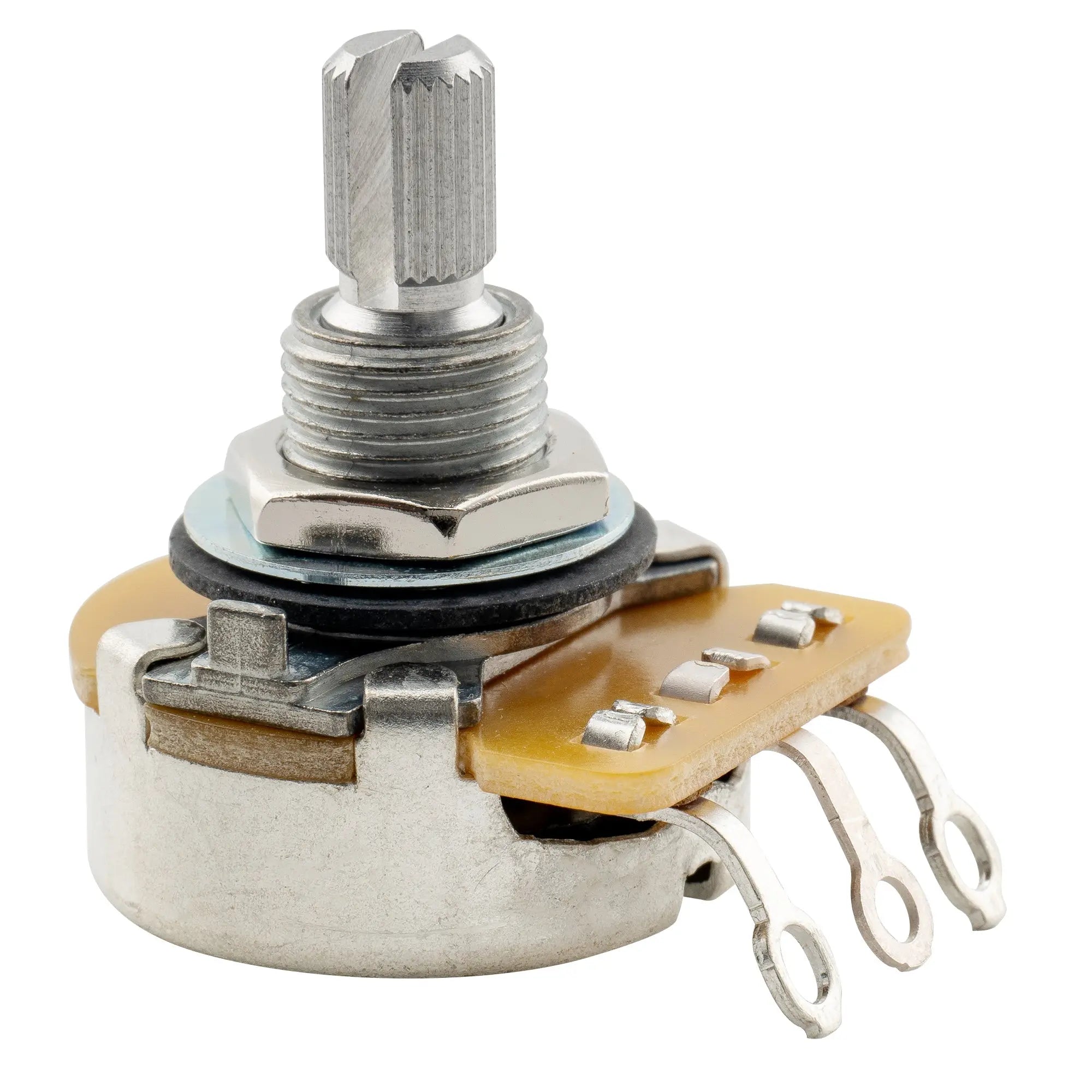 cts 450 a500k pot standard split shaft 3 8 inch 10 audio taper potentiometer for electric guitar bass mx1517
