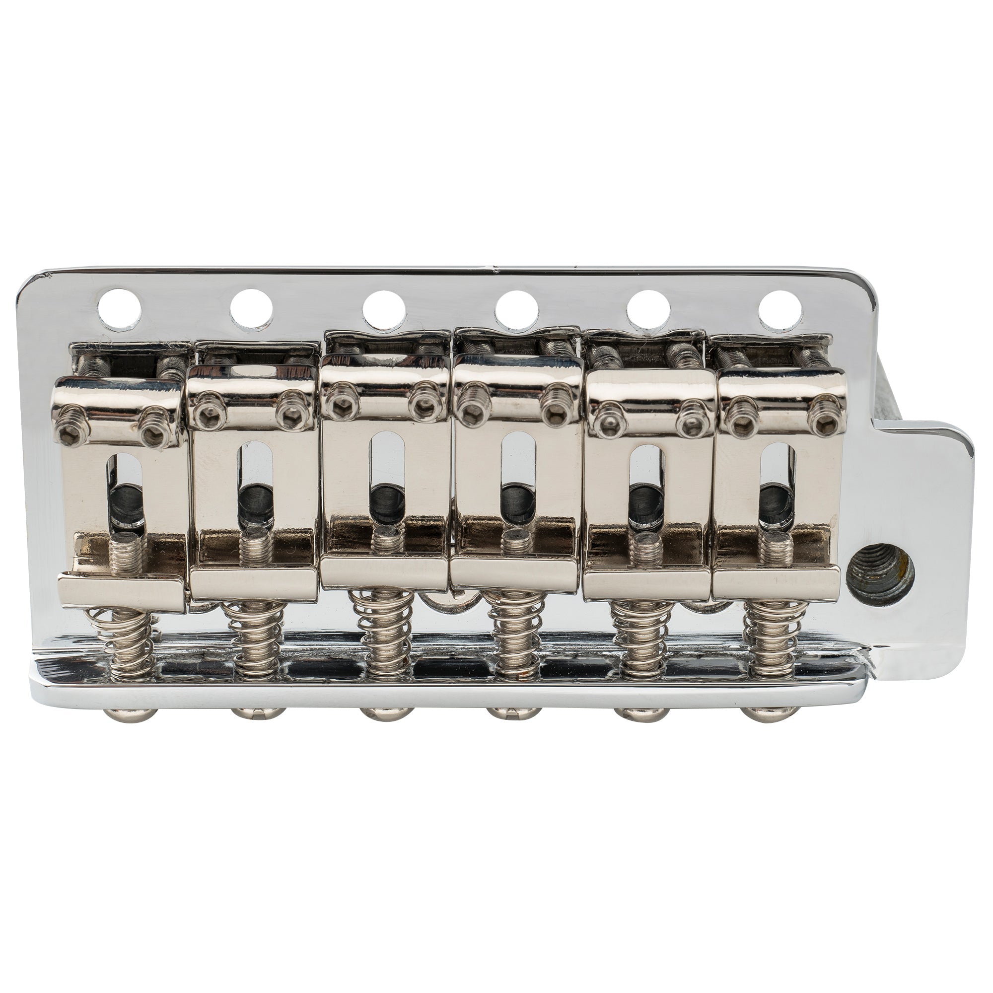 Musiclily Pro BV001 Vintage-Stil Gitarre 56,5mm(2-7/32 Zoll) Stahl-Sattel Tremolo-Brücke für Vintage Fender American Strat-Stil E-Gitarre