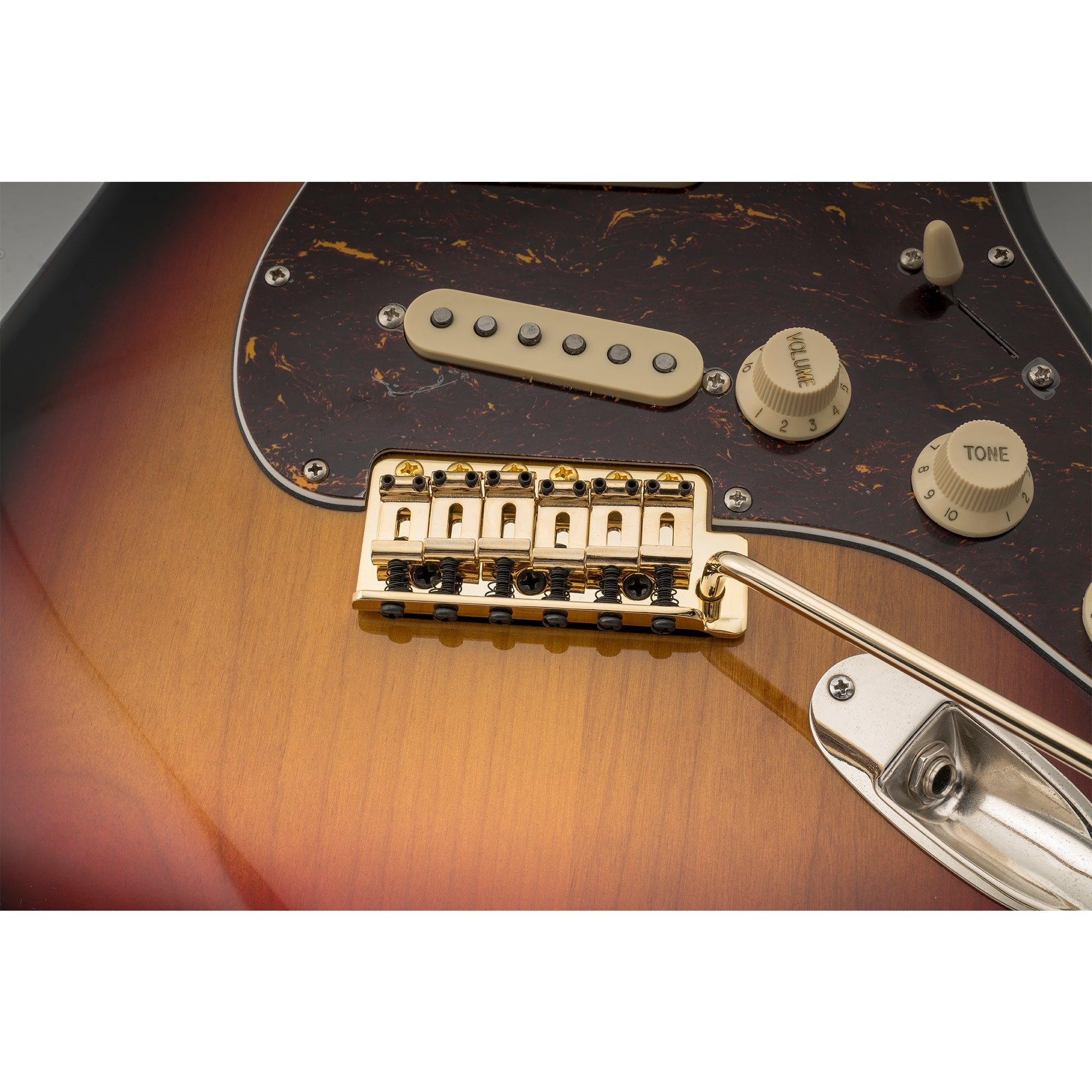 Musiclily Pro BV001 Vintage-Stil Gitarre 56,5mm(2-7/32 Zoll) Stahl-Sattel Tremolo-Brücke für Vintage Fender American Strat-Stil E-Gitarre