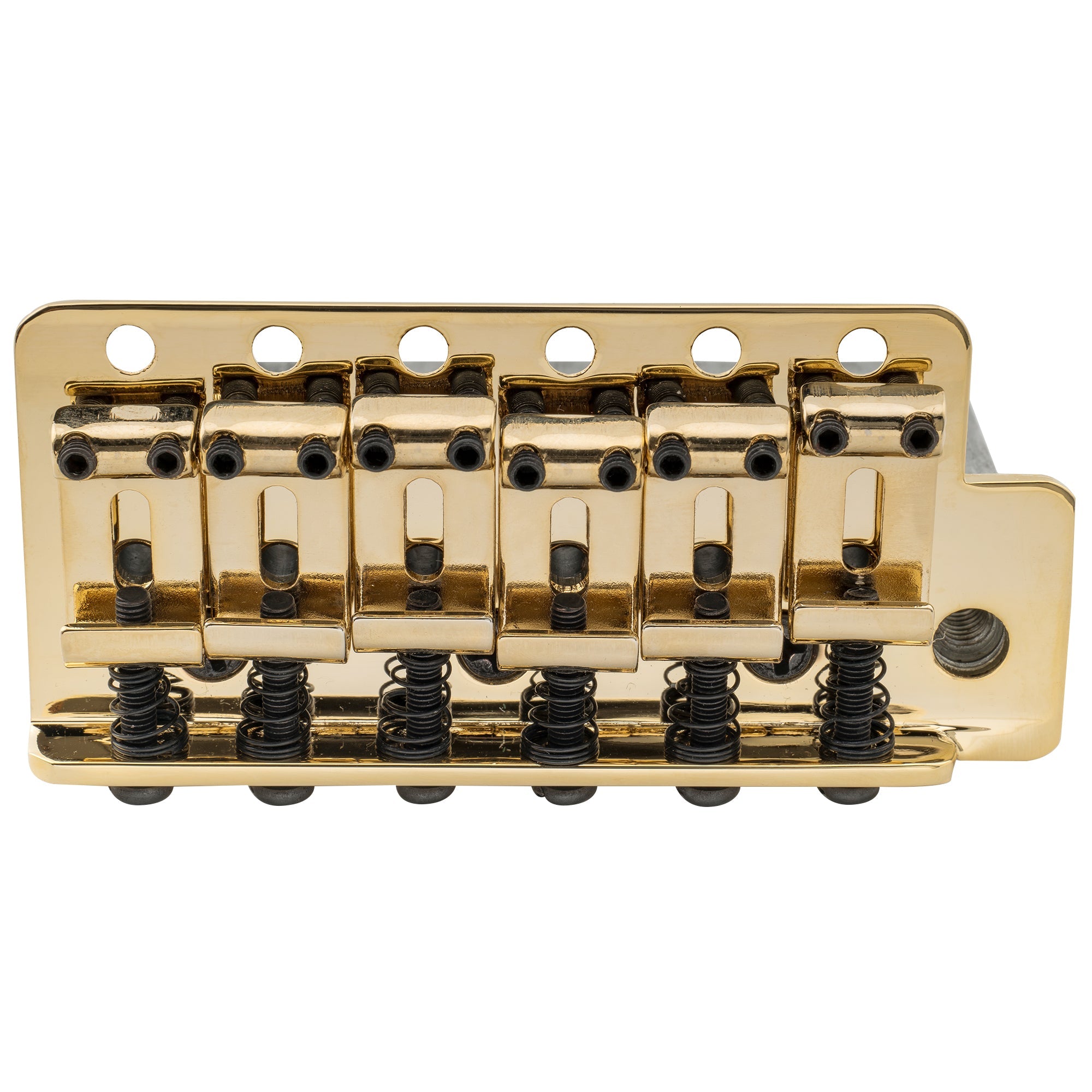 Musiclily Pro BV001 Vintage-Stil Gitarre 56,5mm(2-7/32 Zoll) Stahl-Sattel Tremolo-Brücke für Vintage Fender American Strat-Stil E-Gitarre