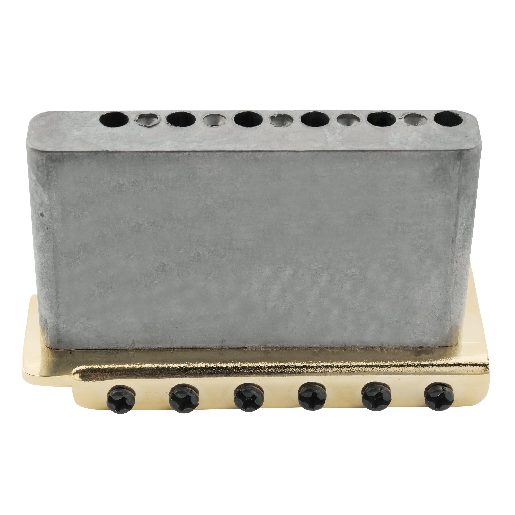 Musiclily Pro BV001 Vintage-Stil Gitarre 56,5mm(2-7/32 Zoll) Stahl-Sattel Tremolo-Brücke für Vintage Fender American Strat-Stil E-Gitarre