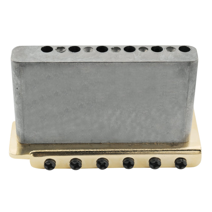 Musiclily Pro 11.3mmピッチ ヴィンテージ トレモロユニット ブリッジ 鋼製サドル付き Fender USA Stratストラトエレキギター用 ブラック