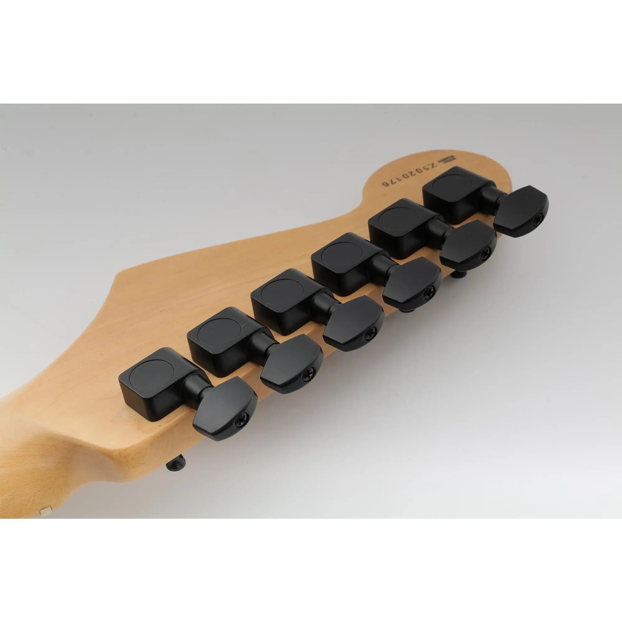 Musiclily Pro R15T 6-in-line 2-pins Sealed Guitar Tuners Machine Head Tuning Pegs Set for Fender Strat/Tele Style Guitar Musiclily Pro