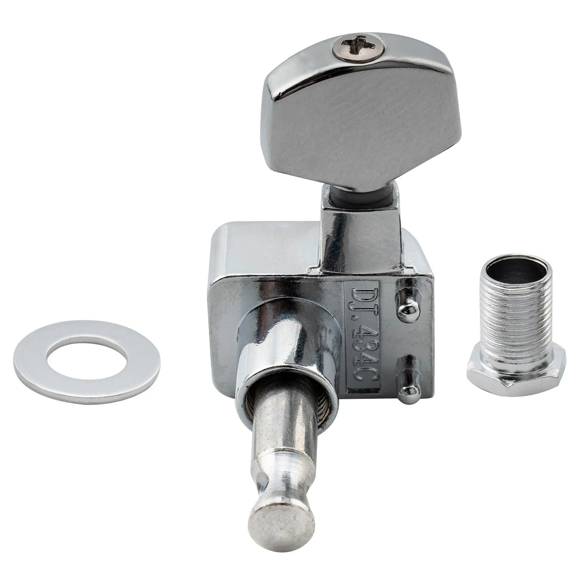 detail of musiclily pro 6 in line 2 pins sealed guitar tuners machine head tuning pegs set for fender strat tele style guitar mx1540 6p