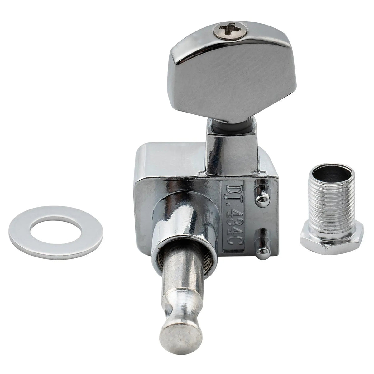detail of musiclily pro 6 in line 2 pins sealed guitar tuners machine head tuning pegs set for fender strat tele style guitar mx1540 6p