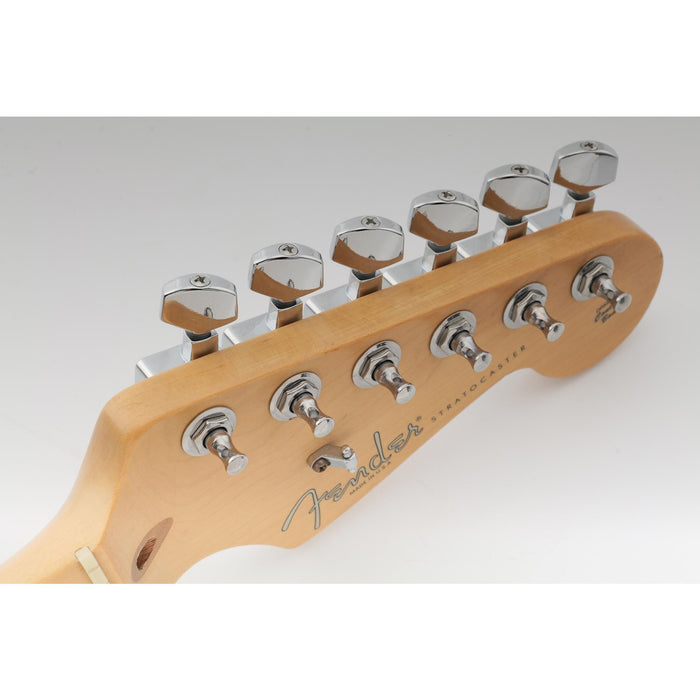 Musiclily Pro R15T Single 16:1 Ratio 2-Pin Full Sealed Machine Head Bass Side Tuner Tuning Peg Key with Hex Button for Fender Strat Tele Style Electric Guitar