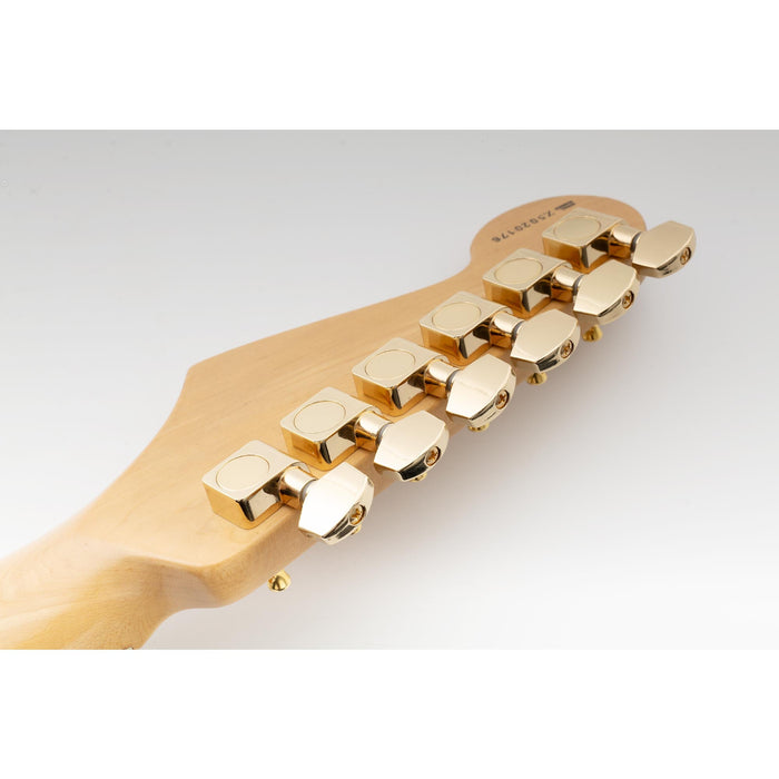 Afinadores de Máquina de Cabeça de Ajuste de Violão Selados 6-em-linha de 2 pinos Musiclily Pro Conjunto para Violão de Estilo Fender Strat/Tele