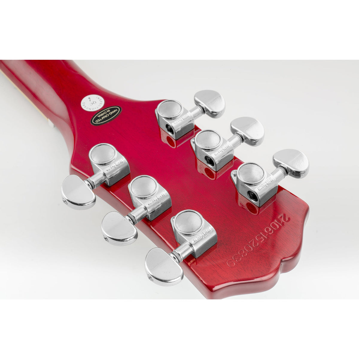 Wilkinson 3R3L 19:1 Rapporto Full Sigillati Testine di Regolazione Tasti di Accordatura Chiavi con Pulsante Mezza Luna Vite a Angolo Retto per Chitarra Acustica Elettrica
