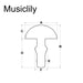 Dimensions of musiclily pro 2 0mm stainless steel small gauge 24 pieces fret wire set for banjo and vintage fender guitar mx1551ss