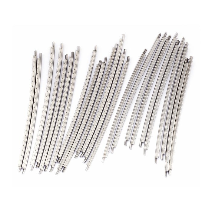 Part of musiclily pro 2 0mm stainless steel small gauge 24 pieces fret wire set for banjo and vintage fender guitar mx1551ss