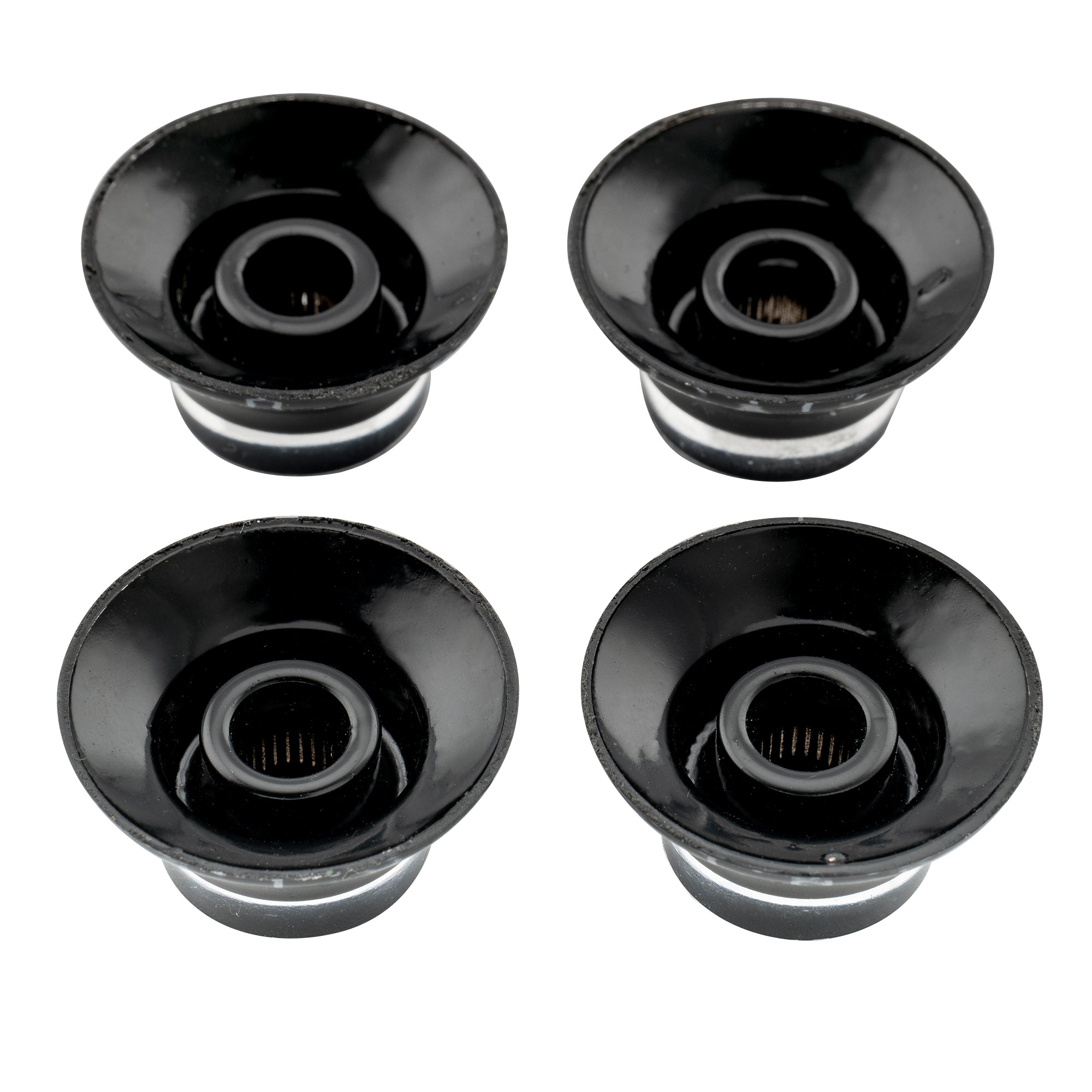 Musiclily Pro Inch-Größe feine 24-Zahnrad-Top-Hat-Glockenknöpfe für Ton- und Lautstärkeregler von US-amerikanischen LP-SG-Style-Elektr gitarren, Set von 4