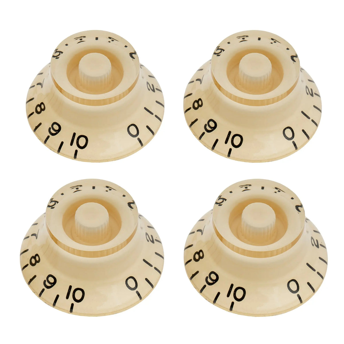 musiclily pro inch size fine 24 spline top hat bell knobs tone volume control knobs for usa lp sg style electric guitar mx1560 4p