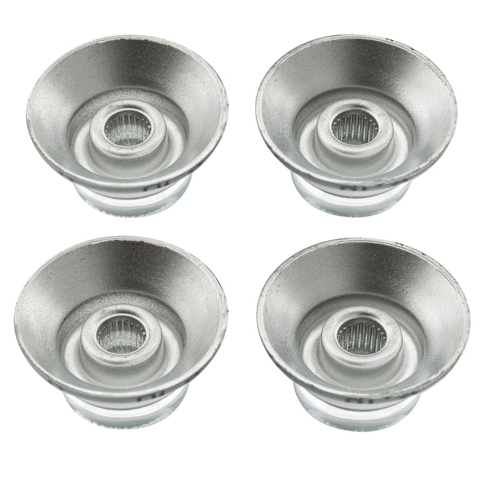 Perillas Musiclily Pro de 24 estrías con forma de campana y tamaño fino, para control de volumen y tono de guitarra eléctrica estilo USA LP SG (juego de 4)