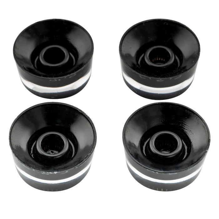 Musiclily Pro Tamanho de Polegada Fina 24-Eixo Botões de Controle de Tom, Volume e Velocidade para Guitarra Elétrica Estilo USA LP SG, Conjunto de 4