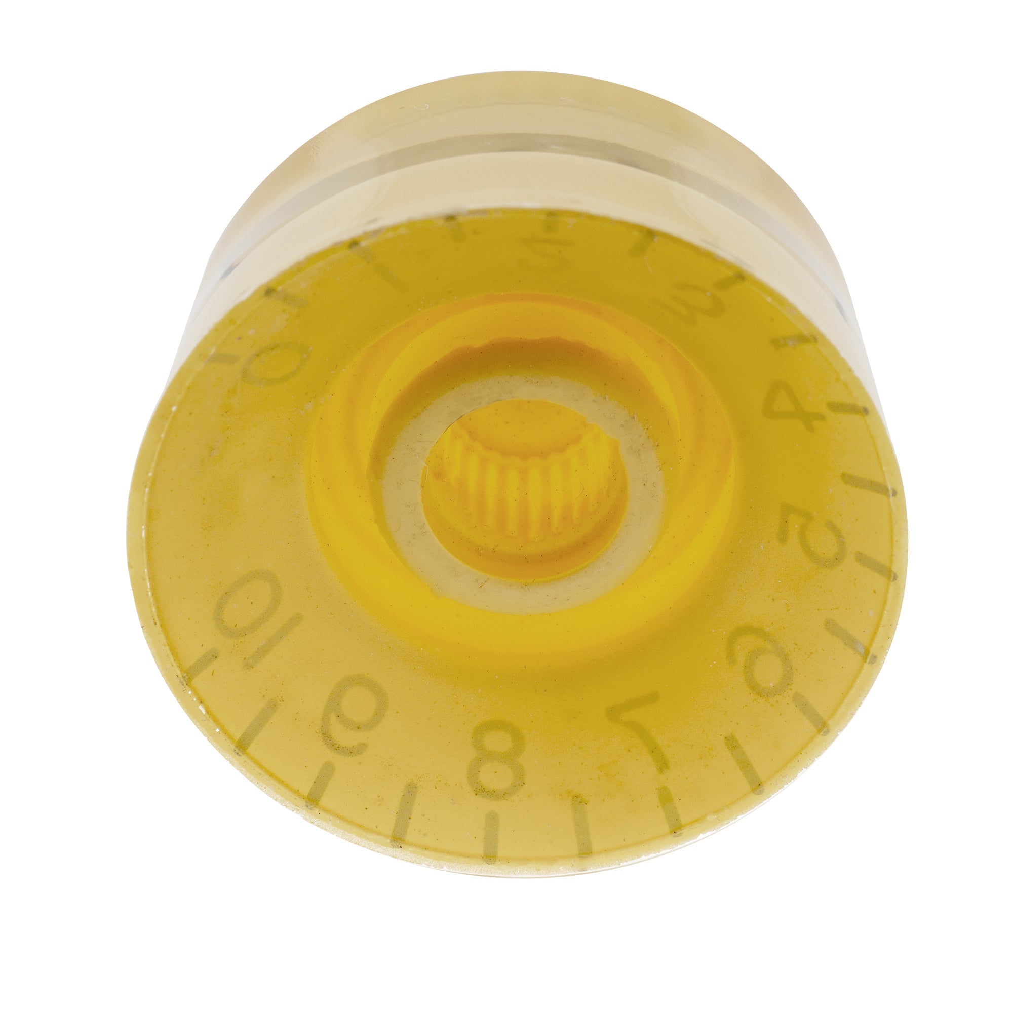 Musiclily Pro Feinste 24-Zähnchen Gitarrenknöpfe im Inch-Format für Ton, Lautstärke und Geschwindigkeitsregelung, geeignet für amerikanische LP- und SG-Style-Elektrogitarren, Set von 4