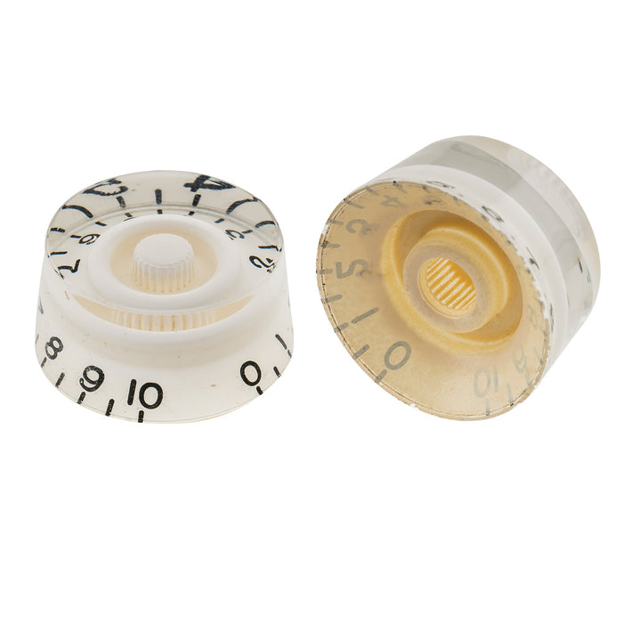 Musiclily Pro Tamanho de Polegada Fina 24-Eixo Botões de Controle de Tom, Volume e Velocidade para Guitarra Elétrica Estilo USA LP SG, Conjunto de 4