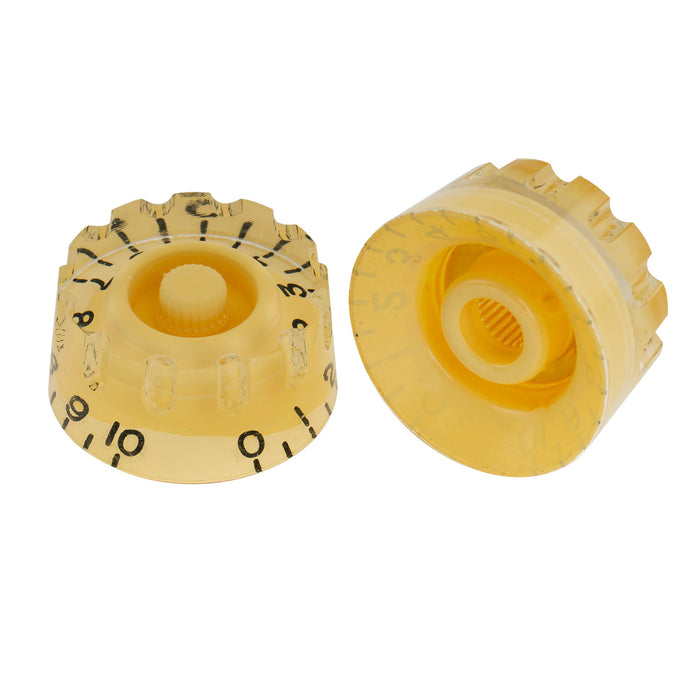 Musiclily Pro Tamanho de Polegada Fina 24-Espiga Parafusos Knob de Tom Controle de Volume Velocidade para Guitarra Elétrica Estilo USA LP SG, Conjunto de 4