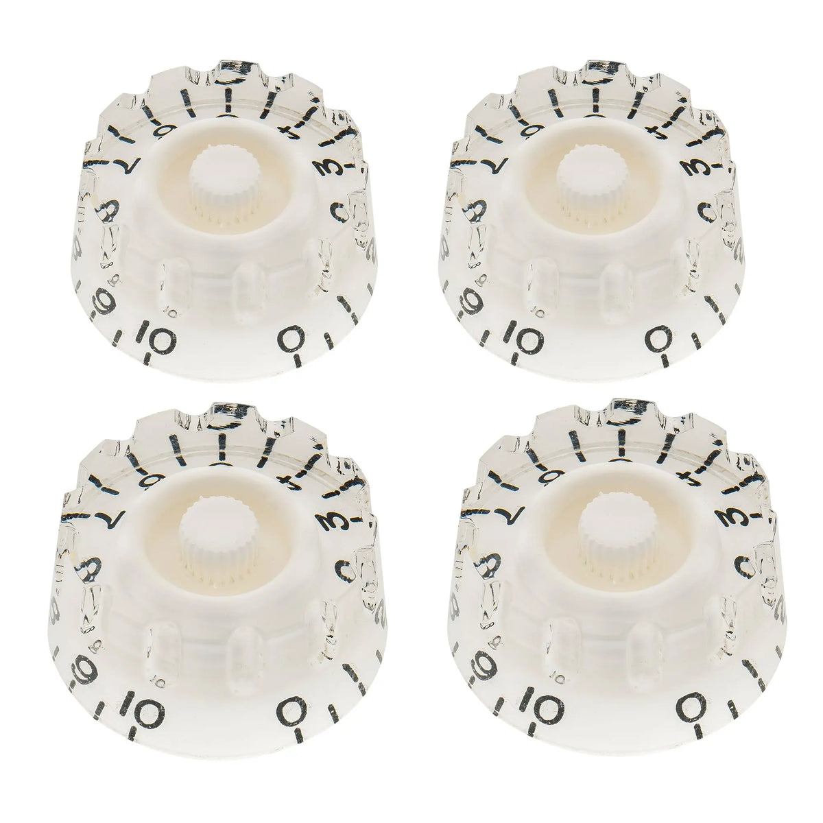 musiclily pro inch size fine 24 spline knurled guitar knobs tone volume speed control knobs for usa lp sg style electric guitar mx1562 4p, white