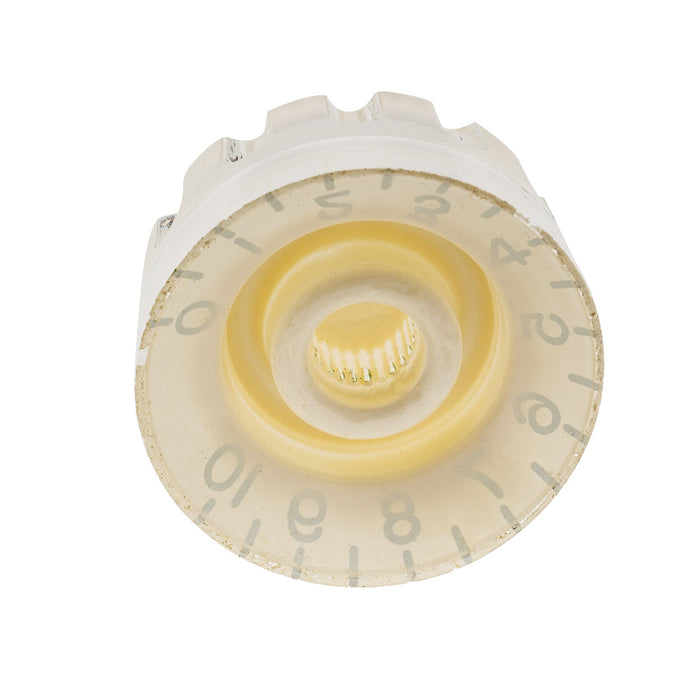 Musiclily Pro Tamanho de Polegada Fina 24-Espiga Parafusos Knob de Tom Controle de Volume Velocidade para Guitarra Elétrica Estilo USA LP SG, Conjunto de 4