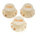 musiclily pro inch size fine 24 splines guitar tone volume control knobs for usa made strat style electric guitar 2 pcst1v mx1563 2mx1564p