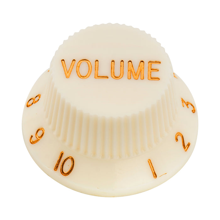 Musiclily Pro Inch Size Fine 24 Splines Guitar Volume Control Knob for USA Made Strat Style Electric Guitar